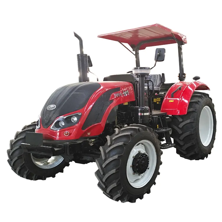 Chalion Landbouwmachines Landbouwtractor Landbouw 90HP 4 Wiel Tractor QLN-904 4 Wheel Drive Tractoren Gemaakt In China