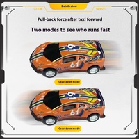Mini-voiture de course en alliage pour enfants, modèle réduit de tracteur, idéale pour les cadeaux et le jeu, fabriquée par Car Cartoon