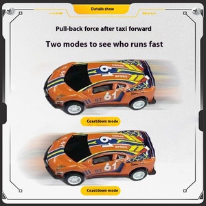 Coche <span class=keywords><strong>de</strong></span> <span class=keywords><strong>Juguete</strong></span> Miniatura al por Mayor para Niños, Modelo <span class=keywords><strong>de</strong></span> Aleación 50, Estilo Tractor <span class=keywords><strong>de</strong></span> Carreras, para Regalos y Juego, Fabricado por Car Cartoon - Product Image 2