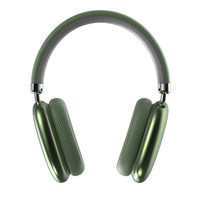 Headphone nirkabel seimbang nyaman, Headphone nirkabel 3D Surround Sound Subwoofer Binaural koneksi 15ms untuk bermain game sekali pakai