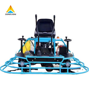 Truelle de puissance de moteur diesel 15-24HP léger d'approvisionnement direct d'usine Machine 8 lames à faible coût d'entretien à vendre - Product Image 1