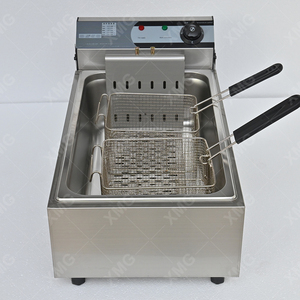 Freidora <span class=keywords><strong>de</strong></span> Sobremesa Comercial XMG, Freidora <span class=keywords><strong>de</strong></span> Acero Inoxidable <span class=keywords><strong>de</strong></span> Gran Capacidad con un Solo <span class=keywords><strong>Tanque</strong></span> - Product Image 4