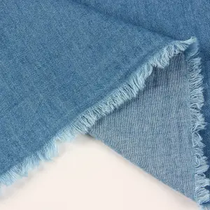 Lydia-tissu Denim pur 100% coton, Textiles et robes en jersey, vente en gros - Product Image 4