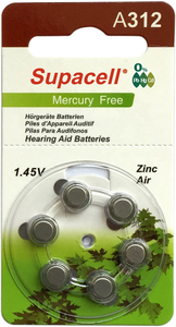 แบตเตอรี่เครื่องช่วยฟังแบบกระดุมซิงค์แอร์ 1.4V A312 A675 A13 A10 ลดราคาพิเศษ แถมฟรีเมอร์คิวรี - Product Image 6