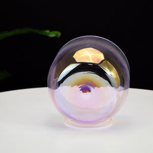 Ensemble de bols chantants personnalisés en cristal de quartz clair Designer 7 couleurs thérapie <span class=keywords><strong>quantique</strong></span> par la lumière cosmique guérison sonore améliorée - Product Image 5