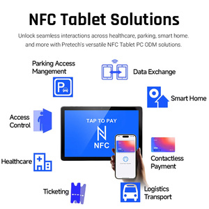 <span class=keywords><strong>10</strong></span> pouces robinet pour payer Terminal kiosque système 4G 64G Octa Core 4G LTE Portable industriel PC POS Android tablette NFC pour Restaurant - Product Image 5