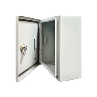 Boîtier de commande électrique en acier, intérieur/extérieur, mural, étanche/anti-poussière, indice de protection IP54, revêtement poudré, sécurité, durable, métal