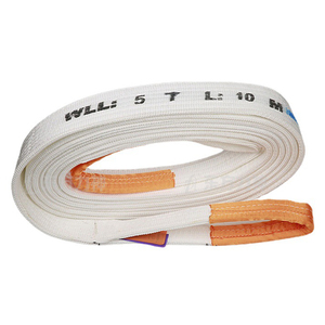 Eslinga de elevación de fibra de polipropileno de 1 tonelada de alta resistencia para venta al por mayor con factor de seguridad de 5:1, colores personalizables y soporte OEM - Product Image 5
