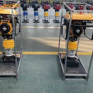 5.5Hp Dynamic Extra Heavy Duty RM80 Tamping Rammer Compactador <span class=keywords><strong>de</strong></span> <span class=keywords><strong>tierra</strong></span> portátil <span class=keywords><strong>de</strong></span> mano para construcción <span class=keywords><strong>de</strong></span> carreteras <span class=keywords><strong>Honda</strong></span> Loncin Engine - Product Image 4