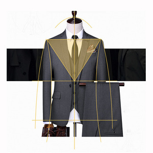 <span class=keywords><strong>Costume</strong></span> de <span class=keywords><strong>mariage</strong></span> décontracté pour jeunes hommes, style américain professionnel, col en V, simple boutonnage, respirant, braguette boutonnée, grandes tailles - Product Image 6