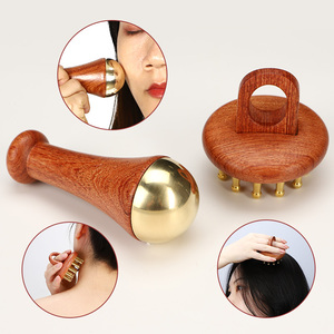 Massager 2024 Therapy <strong>Device</strong> for Shoulder <strong>Back</strong> Knee for Beauty Wooden Gua Sha <strong>Massage</strong> Brush - Product Image 2
