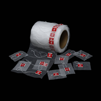 Emballage alimentaire, sachet de thé vide en nylon avec cordon et étiquette, sachet de thé personnalisé, film nylon de qualité alimentaire en rouleau