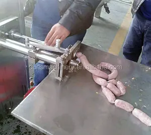 Automatic Stainless Steel Enema Kink All-in-one Sausage Filling Machine Sausage Stuffer Filler Sausage Maker Machine