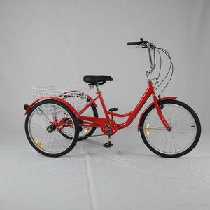 Meilleures ventes adulte tricycle arrière 2 deux roue <span class=keywords><strong>24</strong></span> <span class=keywords><strong>pouces</strong></span> gear vitesse pliage faible QUANTITÉ MINIMALE DE COMMANDE <span class=keywords><strong>vélo</strong></span> cargo - Product Image 3
