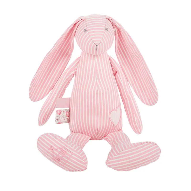 कस्टम OEKO-TEX कपास खरगोश <span class=keywords><strong>भरवां</strong></span> खिलौना 40cm अनुकूलित बच्चे पशु दिलासा लंबे कान बनी खिलौना गुड़िया आलीशान खिलौने