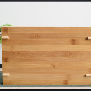 Bamboo <b>BBQ</b> <b>Tray</b> 30x20x3cm Rectangular Serving <b>Tray</b> For Barbecue Meat Rack - Product Image 4