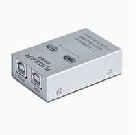 Unit Berbagi Printer FJ-2UA/4UA, Pengalih Printer USB Otomatis 2/4 Port (2/4 Input, 1 Output)
