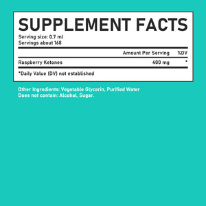 OEM ODM Raspberry Ketone Drops Belly Fat Burner Appetite Suppressant Promote Healthy Metabolism Metabolism Booster Liquid Drops - Product Image 2