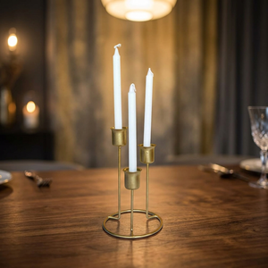Candelabro Clásico de Hierro Hecho a Mano, Duradero, para Decoración del Hogar, Bodas, San Valentín, Mesa de Comedor, Sala de Estar - Product Image 2