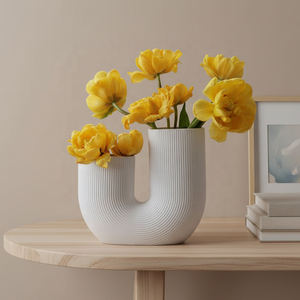 Vasi Decorativi in Ceramica e Porcellana YBH Stile Nordico, Finitura Opaca, Design Minimalista, Misure Personalizzabili <span class=keywords><strong>per</strong></span> Casa, Giardino e Matrimoni - Product Image 1