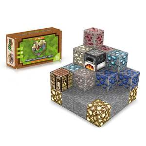OEM Build Mine World Magic Portal Azulejos magnéticos de plástico Juguetes para niños pequeños STEM Bloques de construcción sensoriales Juegos empaquetados para niños - Product Image 5