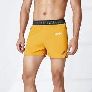 Pantaloncini sportivi estivi e fitness con LOGO personalizzato da uomo con elastico ad asciugatura rapida e traspirante da corsa alla moda e casual cropped pants