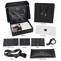 Carton ondulé noir personnalisé en carton, boîte d'emballage pour uniformes de chef ustensile de cuisinier Toque blanche et couteau de cuisine