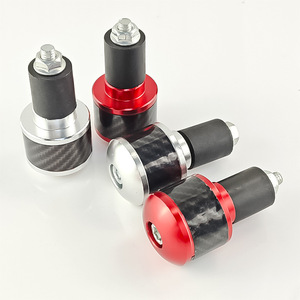 Tapones para manillar de motocicleta Qiangye, 6 pulgadas, de fibra de carbono y aluminio CNC, modificados para accesorios de motocicleta - Product Image 4