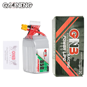 Batería GAONENG GNB 6S 22.2V 850mAh 75C con Conector XT30 para Kit de Dron, Tiempo de Vuelo 20-30 Minutos, Especial para Aeronaves de Ala Fija Ultrapequeñas - Product Image 6