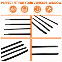 Joint d'étanchéité de panneau de porte de qualité fiable, pièce automobile pour TOYOTA TUNDRA 2007-2015 68210-0C020 68160-0C020