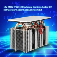 240W semi-conducteur système unité de refroidissement 12V réfrigérateur Module de refroidissement thermoélectrique Peltier refroidisseur réfrigération refroidisseur