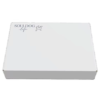 Boîte cadeau en carton avec logo personnalisé, emballage pour envoi postal, fermeture magnétique