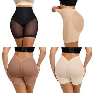 Waistdear - Pantalones Cortos Moldeadores de Cintura Baja con Control Firme, Reductores de Abdomen, de Nylon y Malla, Levanta Glúteos, Tallas Grandes, Venta al por Mayor - Product Image 2