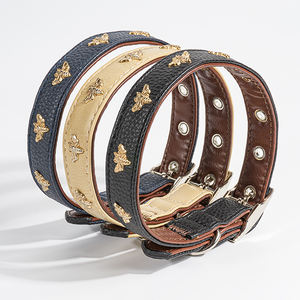 Correa para mascotas, Collar para mascotas, remaches, picos ajustables para perros, entrenamiento resistente, ajustable, nailon, Collar para perros, Collar de cuero OEM - Product Image 6