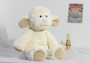 Peluche Personalizzato a Forma di Pecora, Decorazioni <span class=keywords><strong>in</strong></span> Peluche di Agnello, Giocattoli di <span class=keywords><strong>Pecore</strong></span> Bianche, <span class=keywords><strong>Regalo</strong></span> per Bambini e Bambine - Product Image 6