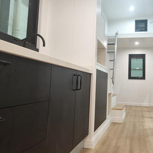 Tiny House Trailer abordable - Cabine préfabriquée mobile avec <span class=keywords><strong>salle</strong></span> <span class=keywords><strong>de</strong></span> <span class=keywords><strong>bain</strong></span> et cuisine compactes - Product Image 4