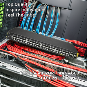 Commutateur Ethernet Gigabit géré 48 ports <span class=keywords><strong>R8N85A</strong></span> Fonction POE et QoS SNMP empilable et garantie 1 an <span class=keywords><strong>R8N85A</strong></span> - Product Image 5