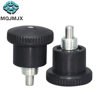 MXSFCS Goupille de positionnement fixe à ressort, type verrouillage par carte, avec mini-bouton de réglage, 1 pièce