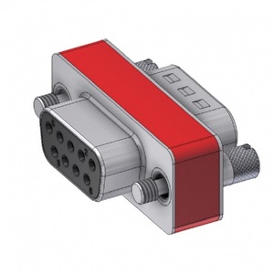 Conector Estándar D-Sub Deltron Serie M3, Enchufe o Conector Hembra, Carcasa Recubierta de Estaño - Product Image 1