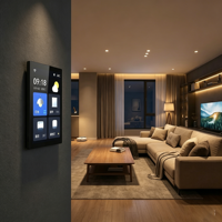 Modul Layar Sentuh Papan Pengembangan HMI Cerdas TFT LCD 2,76 Inci Huaxin ESP32-S3, Resolusi Dapat Disesuaikan 250-1000 Nits