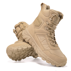 Ingrosso Autunno di ultima progettazione campeggio arrampicata stile escursionismo calzature da esterno antiscivolo resistente leggero <span class=keywords><strong>tattico</strong></span> stivali da uomo - Product Image 6