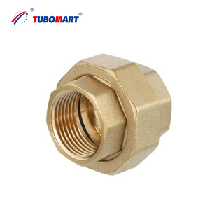 Pièces de plomberie OEM TUBOMART 1/2\", 3/4\" Raccords en laiton à visser généraux Union femelle pour tuyaux multicouches en <span class=keywords><strong>cuivre</strong></span>, PEX, PAP avec ISO - Product Image 3