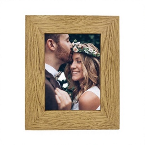 Personalised Solid <b>Oak</b> Hinged Photo <b>Frame</b> Wooden Picture <b>Frame</b> Custom Engraved Family Home Decor - Product Image 4