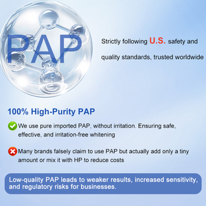 Luxsmile all'ingrosso Premium <span class=keywords><strong>bicarbonato</strong></span> di sodio gratis personalizzato Oem Dry 7d senza perossido naturale Pap <span class=keywords><strong>denti</strong></span> sbiancamento strisce di Hp sbiancamento - Product Image 4