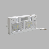 Lampe de secours intérieure à double tête rechargeable et réglable à économie d'énergie WM-94 avec batterie au lithium
