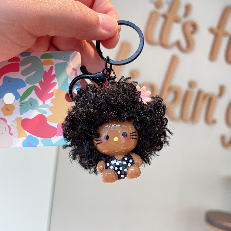 Black hair - dark skin KT