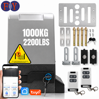 Kit de moteur d'ouverture de portail coulissant TUYA Smart Life 550w 1000kg, ouvre-porte intelligent WiFi, limiteur magnétique, opérateur de porte coulissante 220v