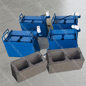 Chế tạo de bloque xi măng nhỏ rung máy gạch rỗng không đốt hộ gia đình khối hình thành máy móc với động cơ 220V - Product Image 5