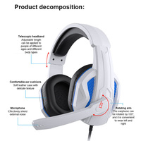 Casque de jeu filaire léger avec microphone – Offre spéciale