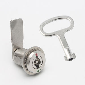 S619 स्टेनलेस स्टील कुंजी एक ही कैमरा लॉक धूल कवर लॉक सिलेंडर ट्रेल कैबिनेट दरवाजा लॉक - Product Image 1